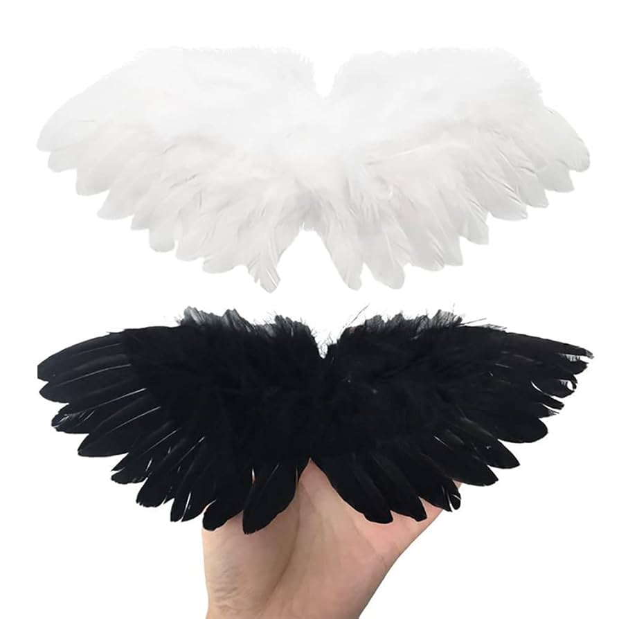Treat Ürself angel wings mini dress ブラック Angel's Wings Cami Dress in Black - Retro, Indie and Unique